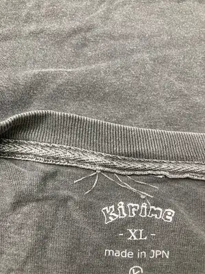 Kirime/Tシャツ/カットソー/トップス/グレー/XL
