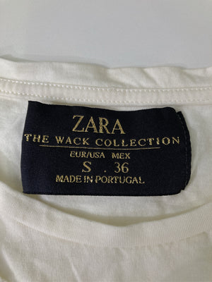 ZARA/ザラ/Tシャツ/カットソー/トップス/ホワイト/S