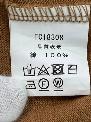 tumugu:/Tシャツ/カットソー/トップス/ブラウン