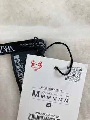 ZARA/ザラ/マフラー/ファッション雑貨/ホワイト/M