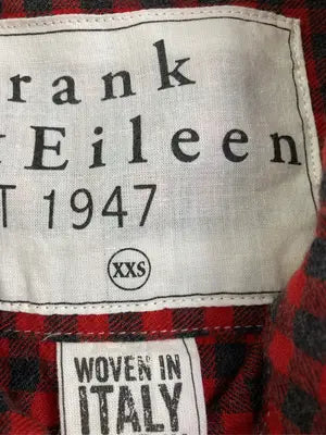 Frank&Eileen/フランクアンドアイリーン/シャツ/ブラウス/トップス/レッド/xxs