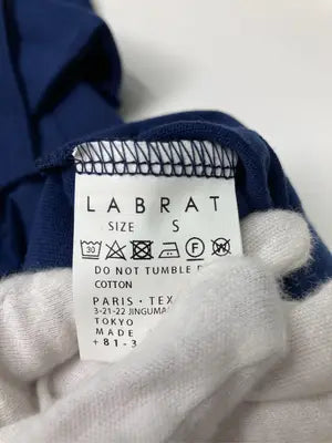 LABRAT/Tシャツ/カットソー/トップス/ネイビー/S