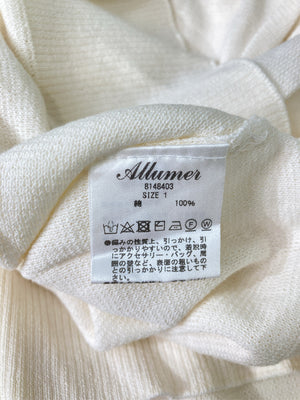 Allumer/アリュメ/カーディガン/ボレロ/トップス/アイボリー/1