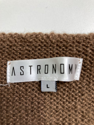 ASTRONOMY/アストロノミー/ニット/セーター/トップス/ブラウン/L