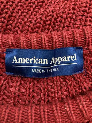 American Apparel/アメリカンアパレル/ニット/セーター/トップス/レッド
