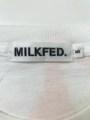 MILK FED./ミルクフェド/Tシャツ/カットソー/トップス/ホワイト/S