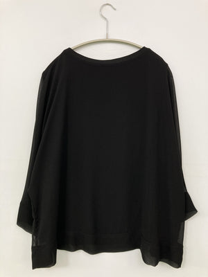ZARA/ザラ/シャツ/ブラウス/トップス/ブラック/EUR S/USA S/MEX 26