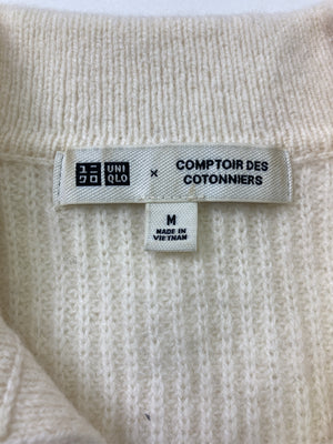 UNIQLO/ユニクロ/ニット/セーター/トップス/ホワイト/M