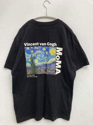 UNIQLO/ユニクロ/Tシャツ/カットソー/トップス/ブラック/L