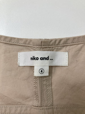 niko and .../ニコアンド/シャツ/ブラウス/トップス/ベージュ/4