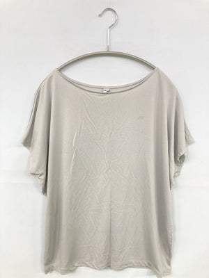UNIQLO/ユニクロ/Tシャツ/カットソー/トップス/グレー/L