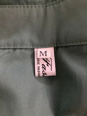 Fashion/ファッション/シャツワンピース/ワンピース/ドレス/グリーン/M