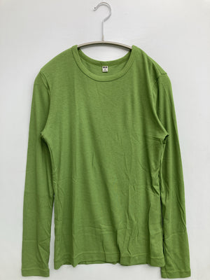 UNIQLO/ユニクロ/Tシャツ/カットソー/トップス/ライトグリーン/M