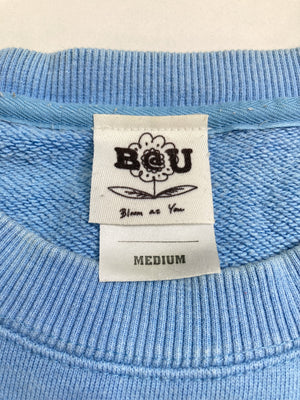 B@U/スウェット/トップス/スカイブルー/MEDIUM