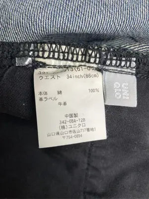 UNIQLO/ユニクロ/デニムパンツ/パンツ/ブルー/34inch (86cm)