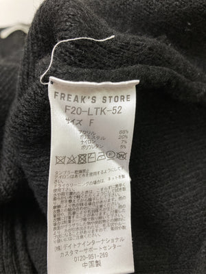 FREAK'S STORE/フリークスストア/Tシャツ/カットソー/トップス/ブラック/F