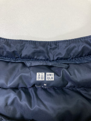 UNIQLO/ユニクロ/ダウンベスト/ジャケット/アウター/ネイビー/M