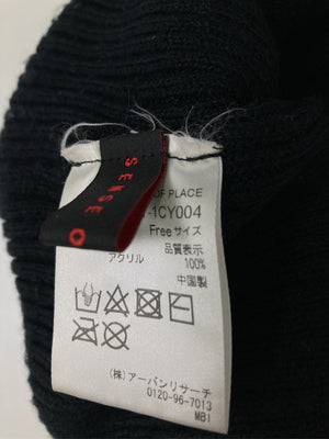 SENSE OF PLACE/センスオブプレイス/ニットキャップ/ビーニー/帽子/ブラック/Free
