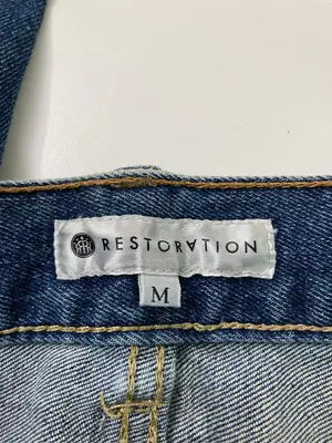 RESTORATION/リストレーション/デニムパンツ/パンツ/ブルー/M