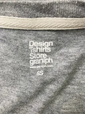 Design Tshirts Store graniph/デザインティーシャツストアーグラニフ/Tシャツ/カットソー/トップス/グレー/SS