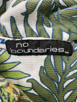 no boundaries/ノーバウンダリーズ/シャツ/ブラウス/トップス/グリーン