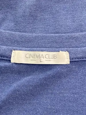 CINEMA CLUB/シネマクラブ/Tシャツ/カットソー/トップス/ブルー/L