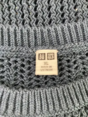 UNIQLO/ユニクロ/ニット/セーター/トップス/ネイビー/XL