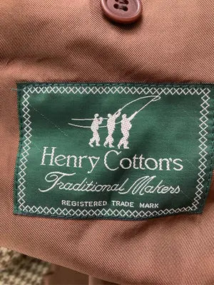 Henry Cotton's/ヘンリーコットンズ/テーラードジャケット/ジャケット/アウター/ブラウン