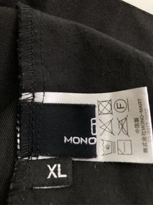 MONO-MART/モノマート/スラックス/パンツ/ブラック/XL
