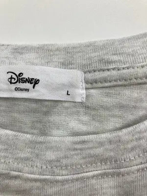 Disney/ディズニー/Tシャツ/カットソー/トップス/グレー/L