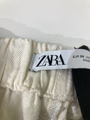 ZARA/ザラ/カーゴパンツ/パンツ/アイボリー/EUR36/USA4/MEX26