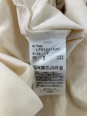 LOWRYS FARM/ローリーズファーム/Tシャツ/カットソー/トップス/アイボリー/F