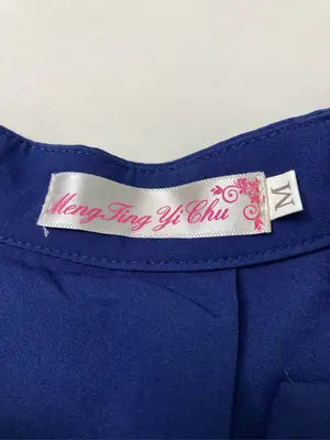 Meng Ting Yi Chu/シャツ/ブラウス/トップス/ブルー/M