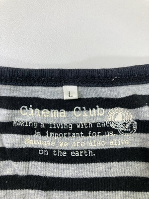 CINEMA CLUB/シネマクラブ/Tシャツ/カットソー/トップス/ブラック/L