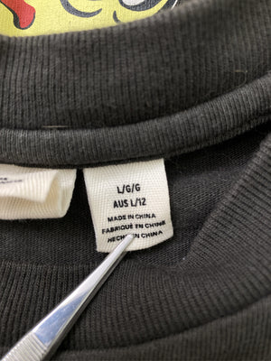 ROXY/ロキシー/Tシャツ/カットソー/トップス/ブラック/L