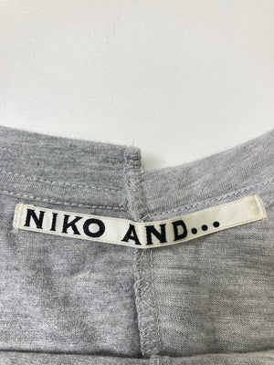 niko and .../ニコアンド/Tシャツ/カットソー/トップス/グレー