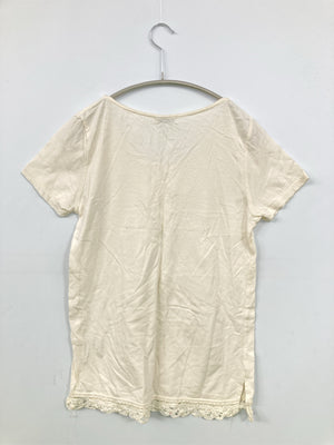earth music&ecology/アースミュージックアンドエコロジー/Tシャツ/カットソー/トップス/アイボリー/M