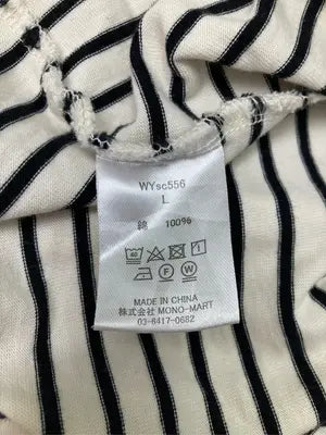 WYM/ウィムバイリドム/Tシャツ/カットソー/トップス/アイボリー/L