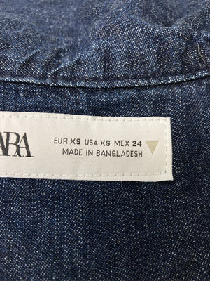 ZARA/ザラ/その他トップス/トップス/ブルー/xs