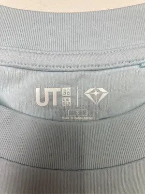 UNIQLO/ユニクロ/Tシャツ/カットソー/トップス/スカイブルー/s