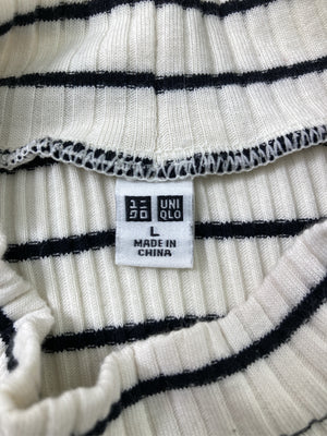 UNIQLO/ユニクロ/Tシャツ/カットソー/トップス/ホワイト/L