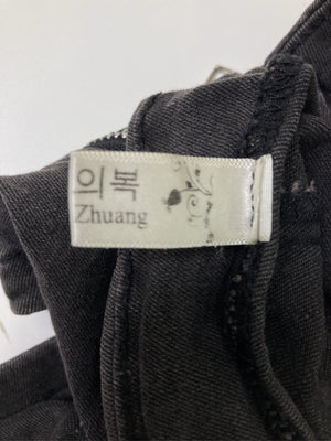 Ba Lei Nv/デニムパンツ/パンツ/ブラック