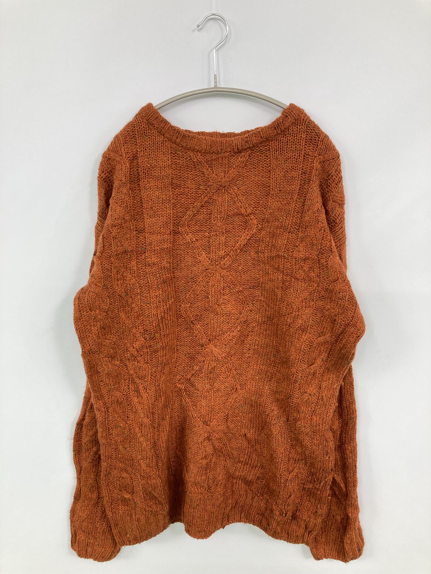 NATURE BLUE/ニット/セーター/トップス/ブラウン/M