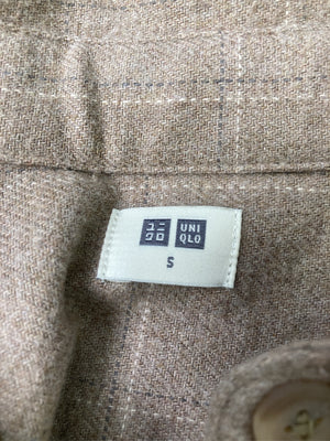 UNIQLO/ユニクロ/シャツ/ブラウス/トップス/ブラウン/S