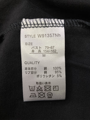 Rag Out/ラグアウト/Tシャツ/カットソー/トップス/ブラック/M