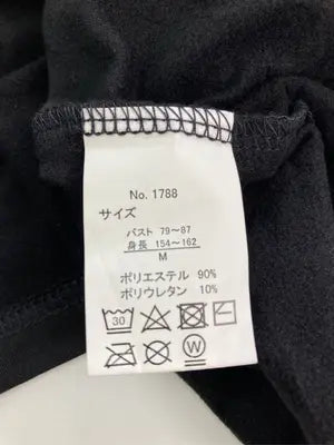 Tシャツ/カットソー/トップス/ブラック/M