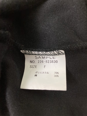 DOUBLE NAME/ダブルネーム/Tシャツ/カットソー/トップス/ブラック/F