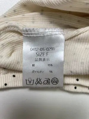 by muni:r/バイムニール/Tシャツ/カットソー/トップス/ベージュ/F