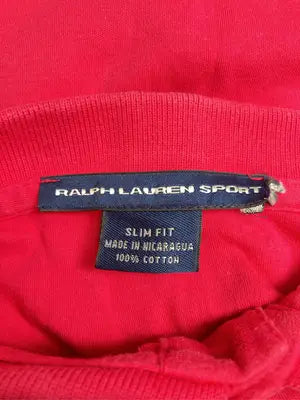 Ralph Lauren/ラルフローレン/ポロシャツ/トップス/レッド