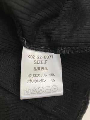 me+em select/ミームセレクト/シャツ/ブラウス/トップス/ブラック/F